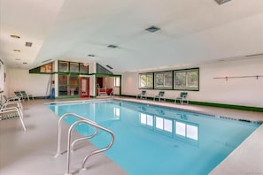 Indoor pool, a heated pool - 2 BR Village Green, Rec Path! Fantastic Location! (Stowe)