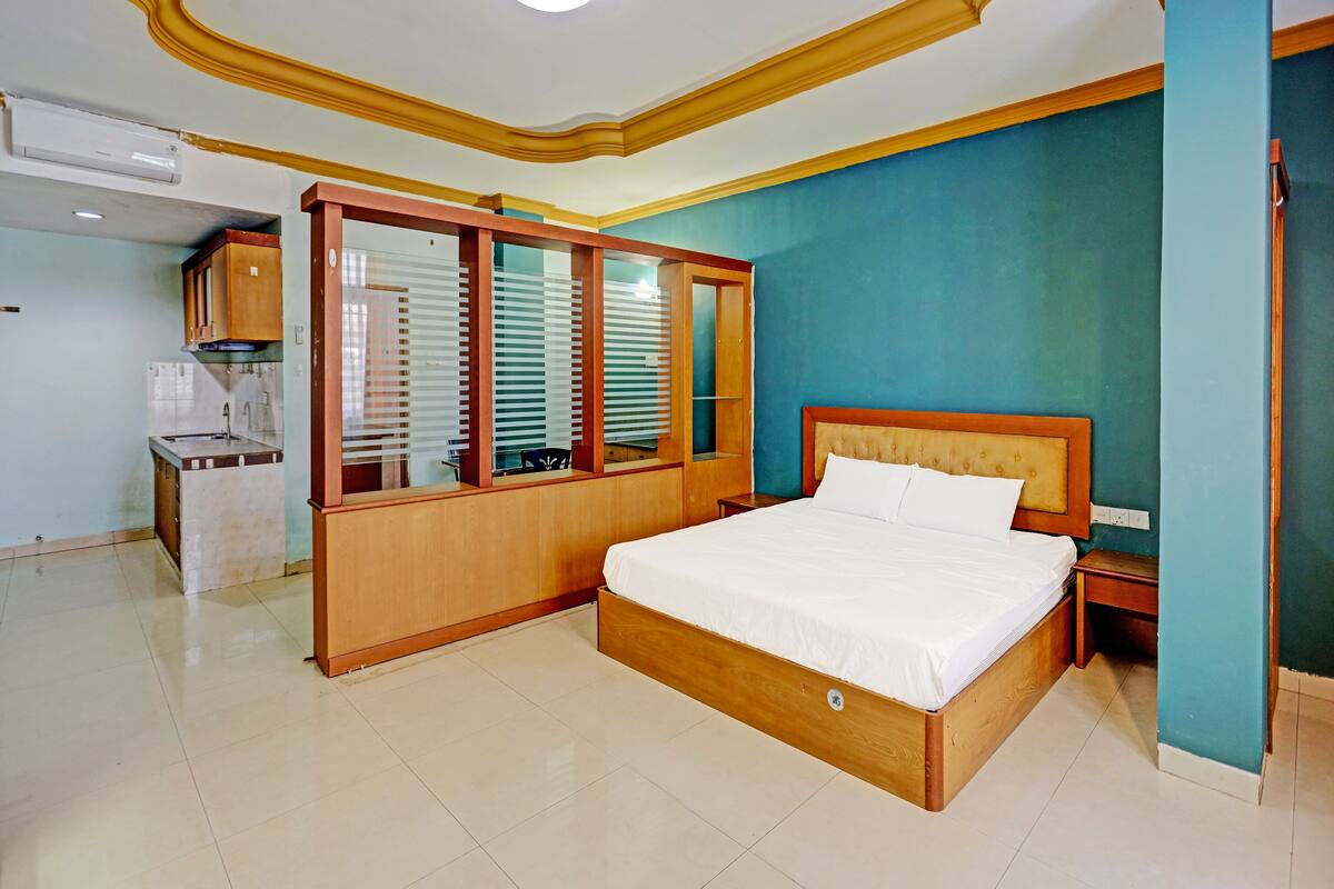 Habitación doble superior | Escritorio, wifi gratis, ropa de cama