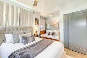 7 bedrooms, iron/ironing board, travel cot, free WiFi