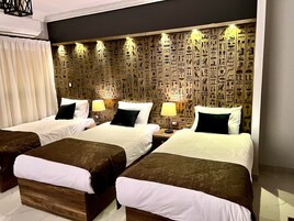 Grand Triple Room | Individually decorated, individually furnished, desk, free WiFi