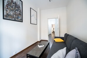 Apartamento | 1 quarto, espaço de trabalho para notebook