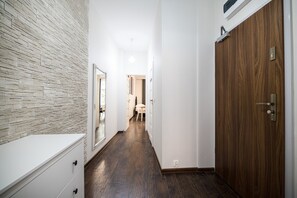Apartamento | 1 quarto, espaço de trabalho para notebook