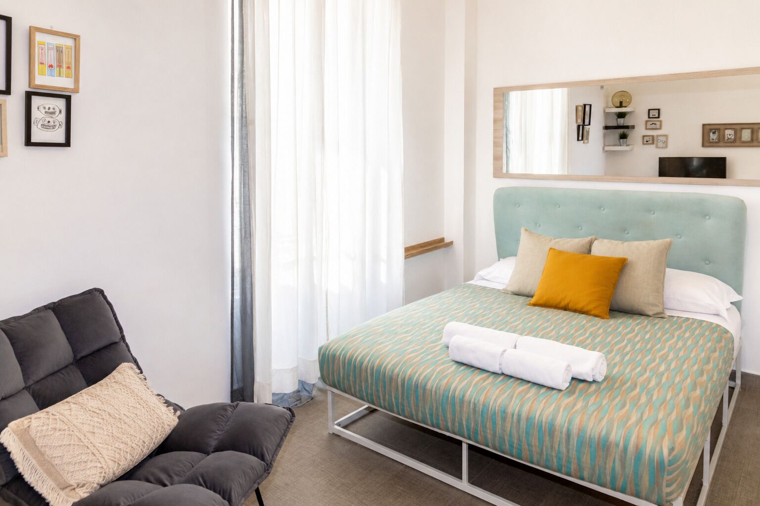 1 quarto, Wi-Fi, roupa de cama