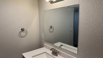 Bathtub, hair dryer