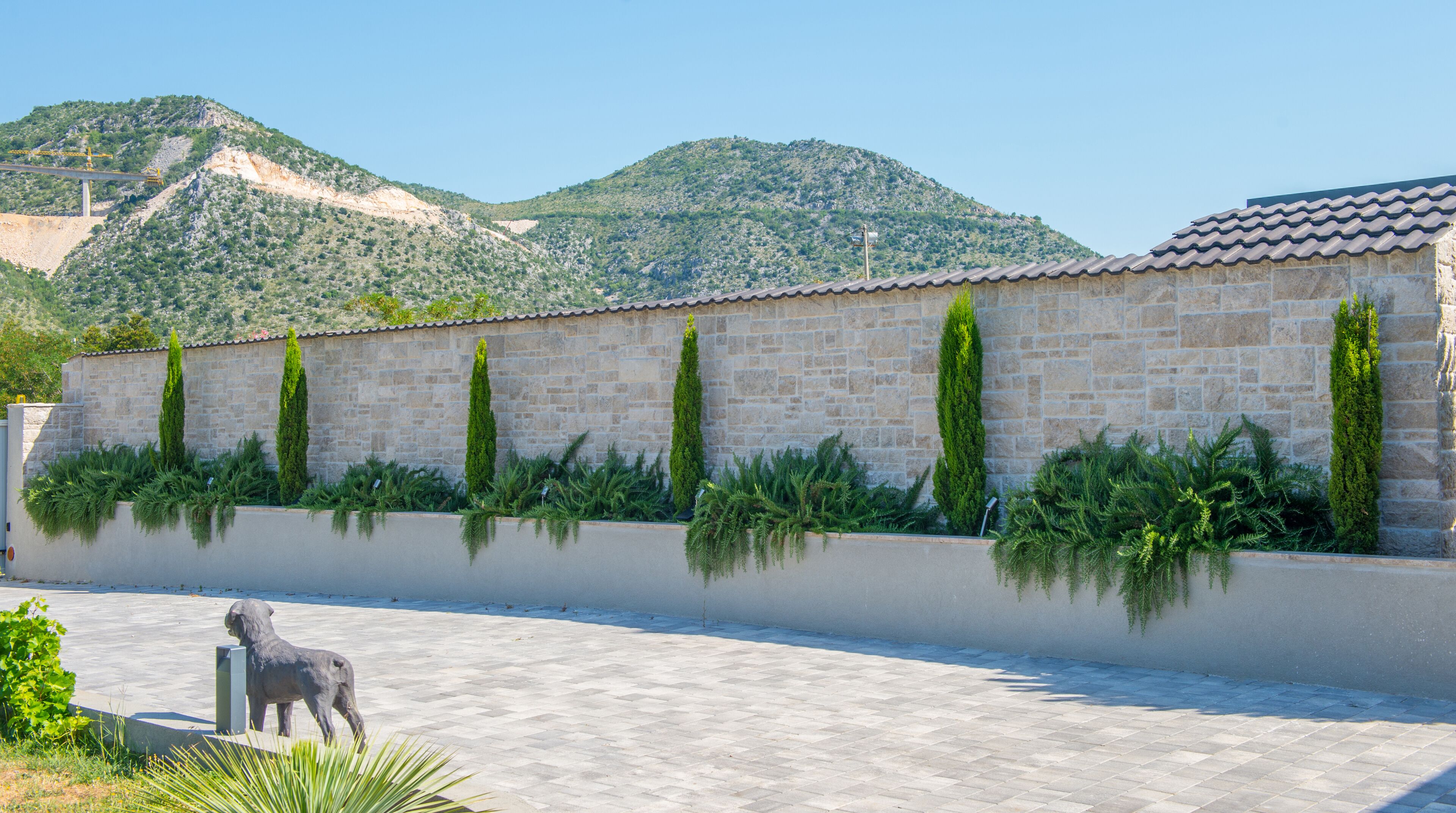 Terrein van de accommodatie