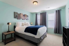 3 bedrooms, desk, iron/ironing board, WiFi