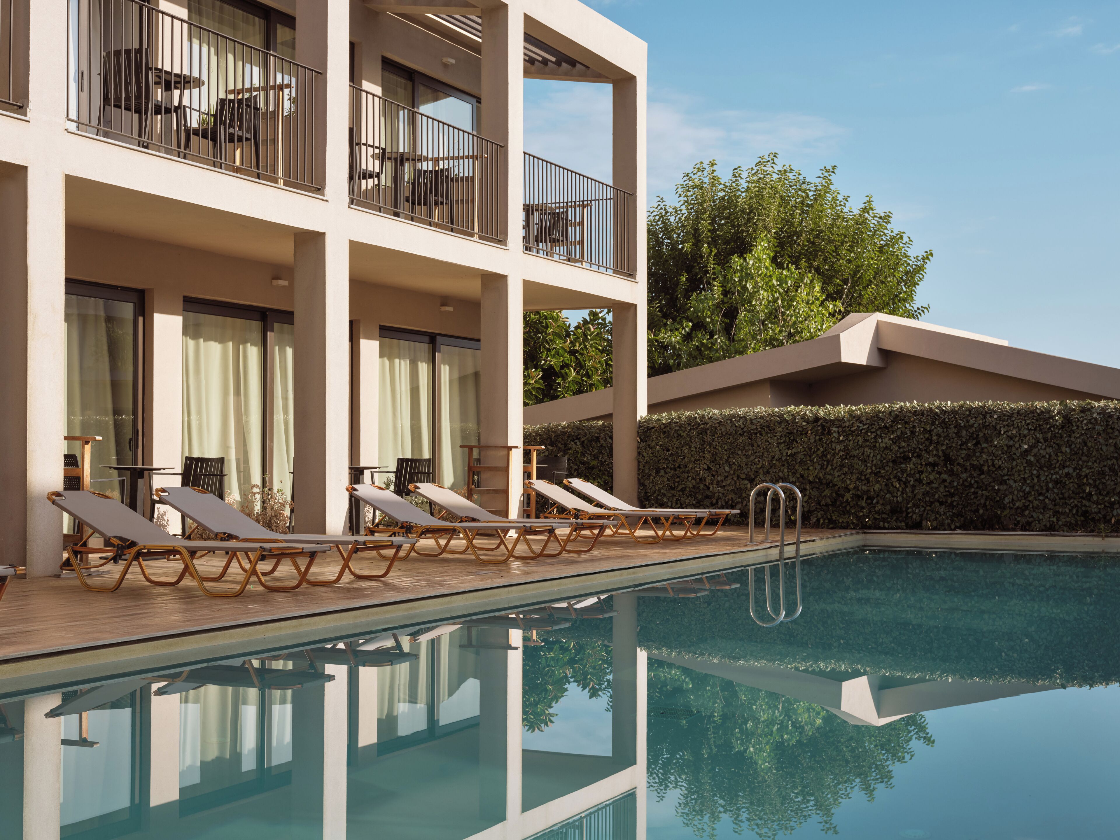 Piscina externa sazonal