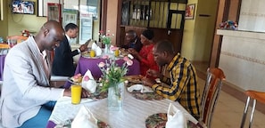 Free daily full breakfast