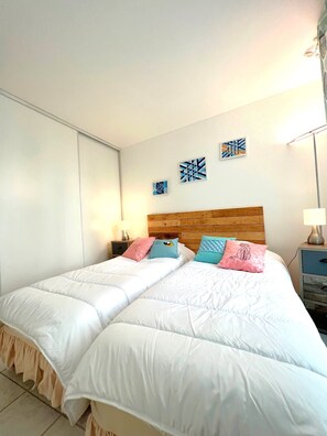 1 Schlafzimmer, Bügeleisen/Bügelbrett, kostenloses WLAN, Bettwäsche