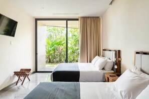 2 soverom, safe på rommet, skrivebord og strykejern/-brett