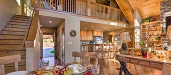 Mount Chalet in Gated Community with Forest and Long Range Views