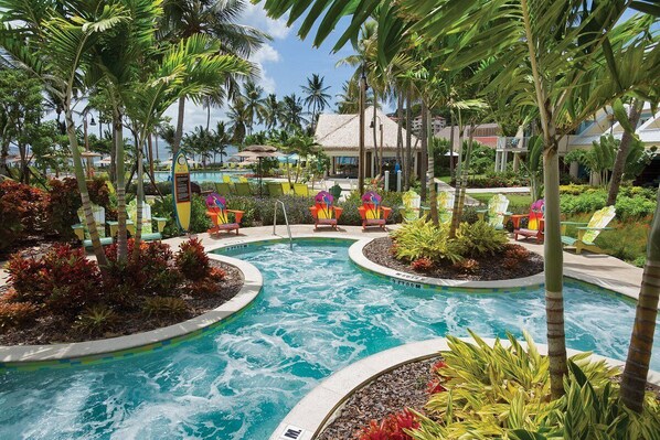 Outdoor pool - Studio Plus/St. Thomas - Margarita Mixer, Pool, Hot Tub, and More! (St Thomas)