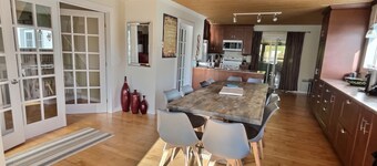 Chalet chez Toutou with spa, sauna and swimming pool