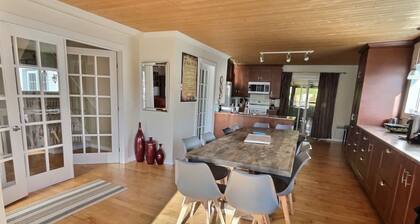 Chalet chez Toutou with spa, sauna and swimming pool