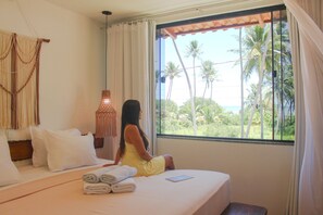Suite com Vista Mar | Camas com colchões pillow-top, Wi-Fi de cortesia, roupa de cama