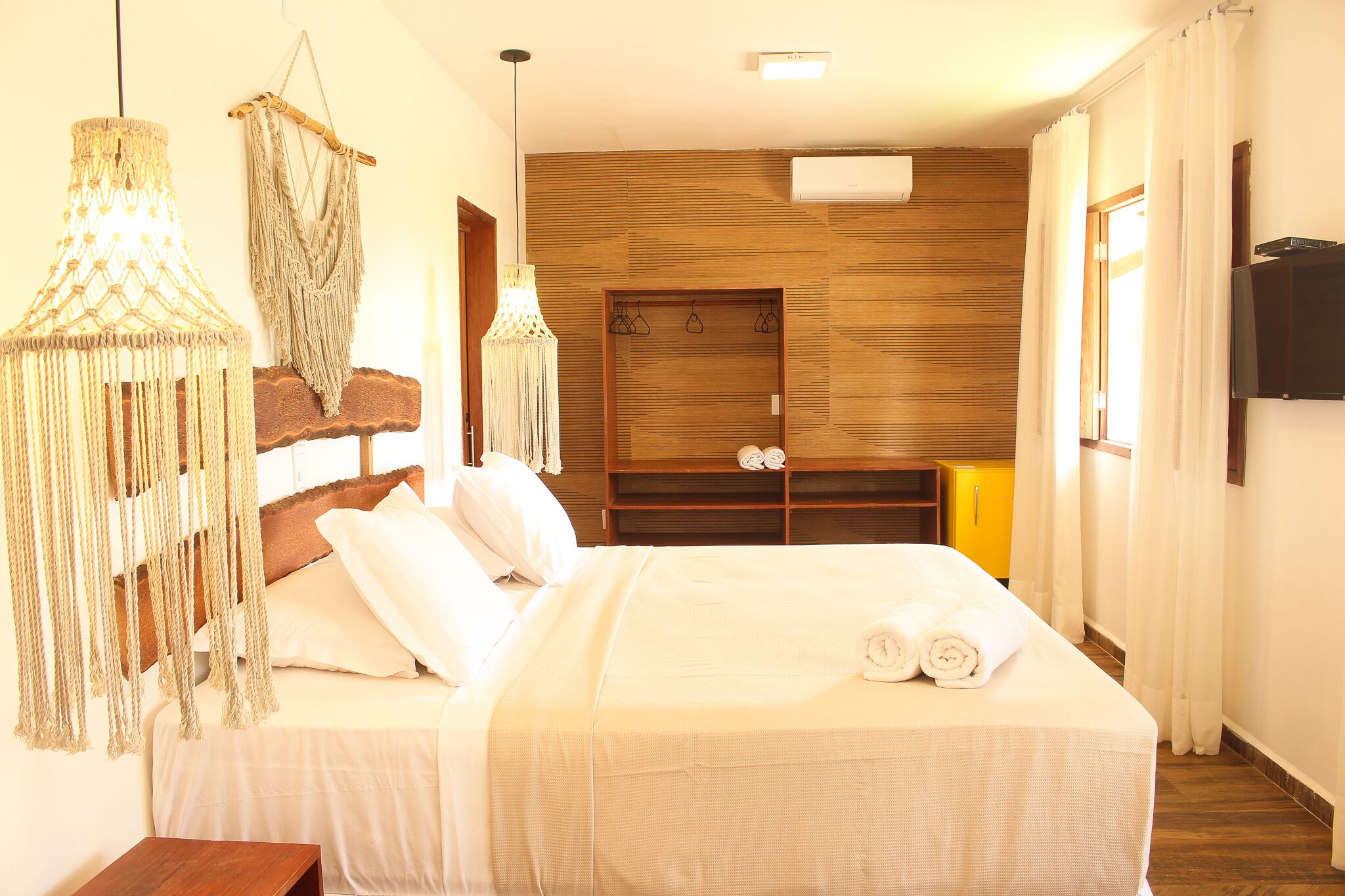 Suite com Vista Mar | Camas con pillow-top, wifi gratis y ropa de cama 