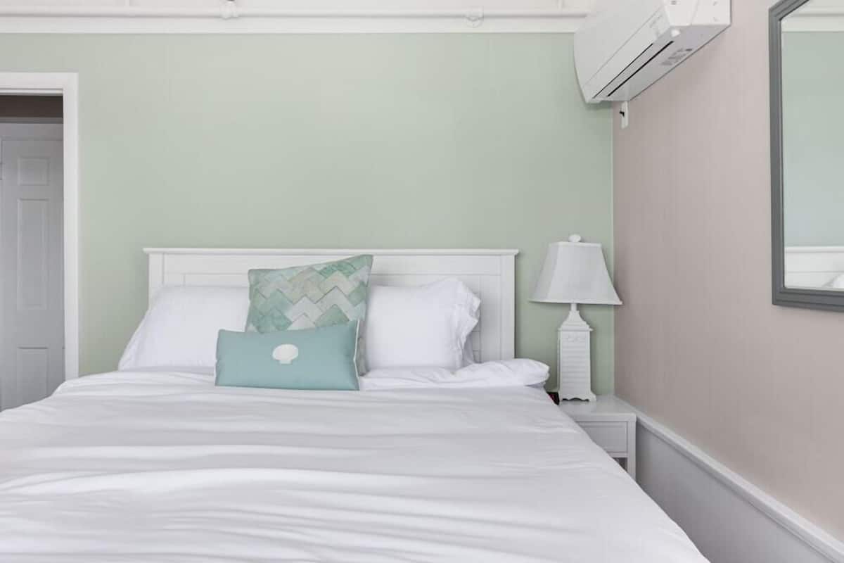 Hypo-allergenic bedding, pillowtop beds, individually decorated