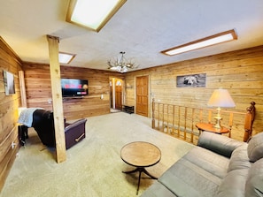 Smart TV, video games, DVD player, books