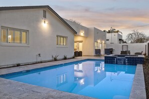 Außenpool, beheizter Pool