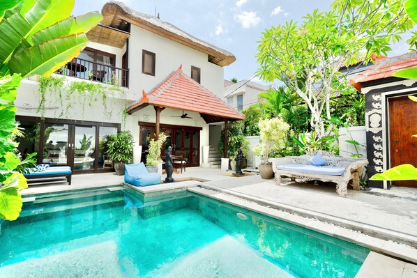 Outdoor pool - Villa Carissa: Private Pool in Seminyak Center, Bali (Bali)