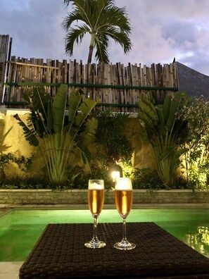 Alberca al aire libre 