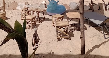 M'boro Beach Twin Room with Private Bathroom