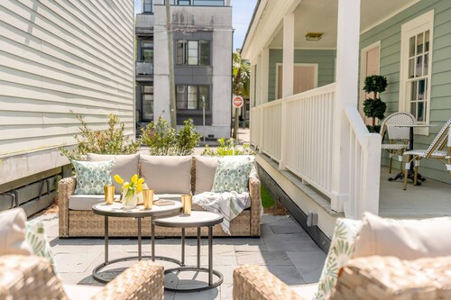 NEW! Historic, Professional Decorated 2 Bedroom Home Just 1 Block to King St.!