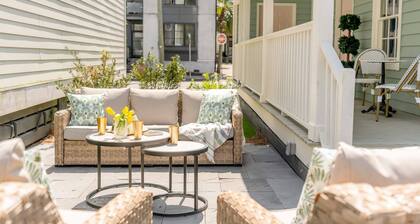 NEW! Historic, Professional Decorated 2 Bedroom Home Just 1 Block to King St.!