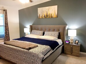 3 dormitorios, escritorio, tabla de planchar con plancha y wifi gratis