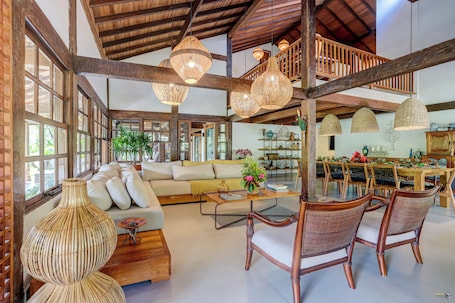 Zona de estar. Casa OluOlu Itacaré