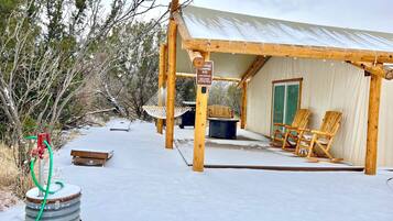 Overnattingsstedets uteområder