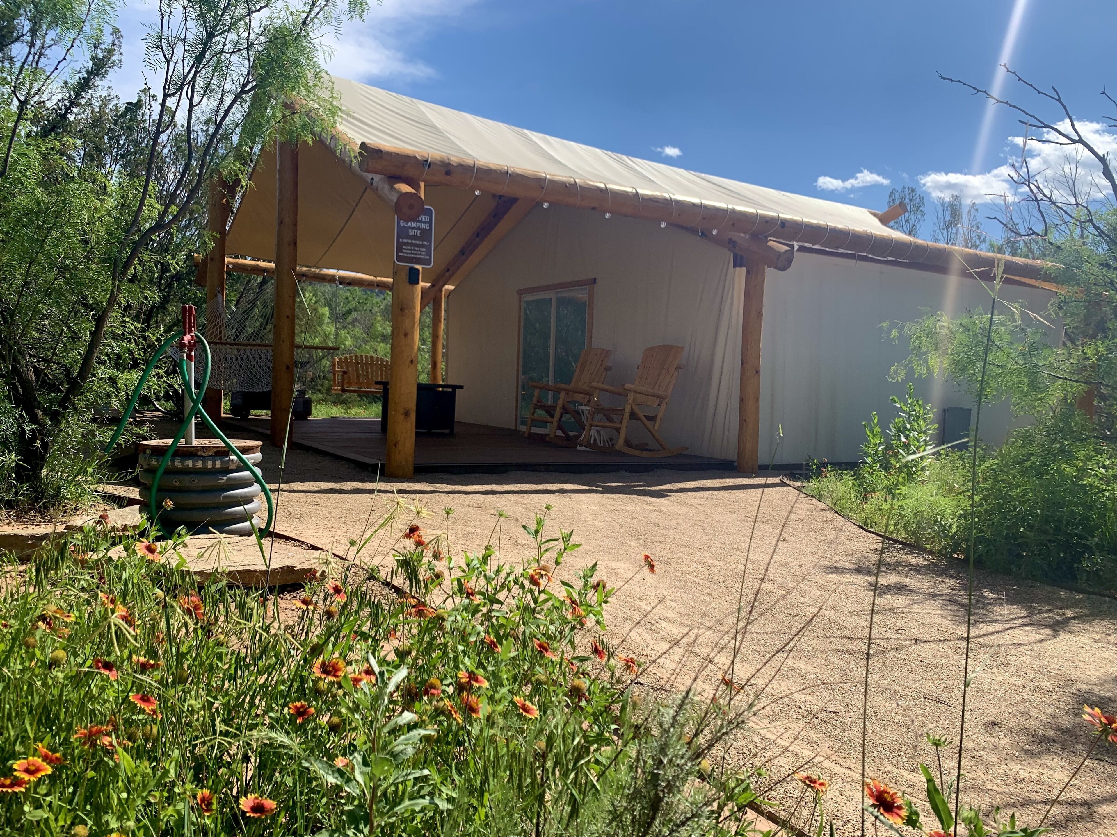 Overnattingsstedets uteområder