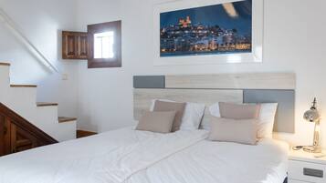 2 slaapkamers, een strijkplank/strijkijzer, wifi, beddengoed