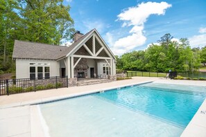 Pool - Family Friendly Americana Living at Cabin America on Lake Martin (Tallassee)
