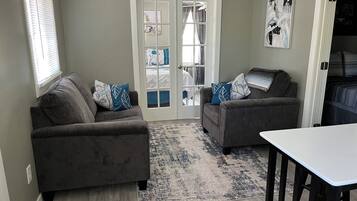 2 dormitorios, cuna de viaje, wifi y ropa de cama