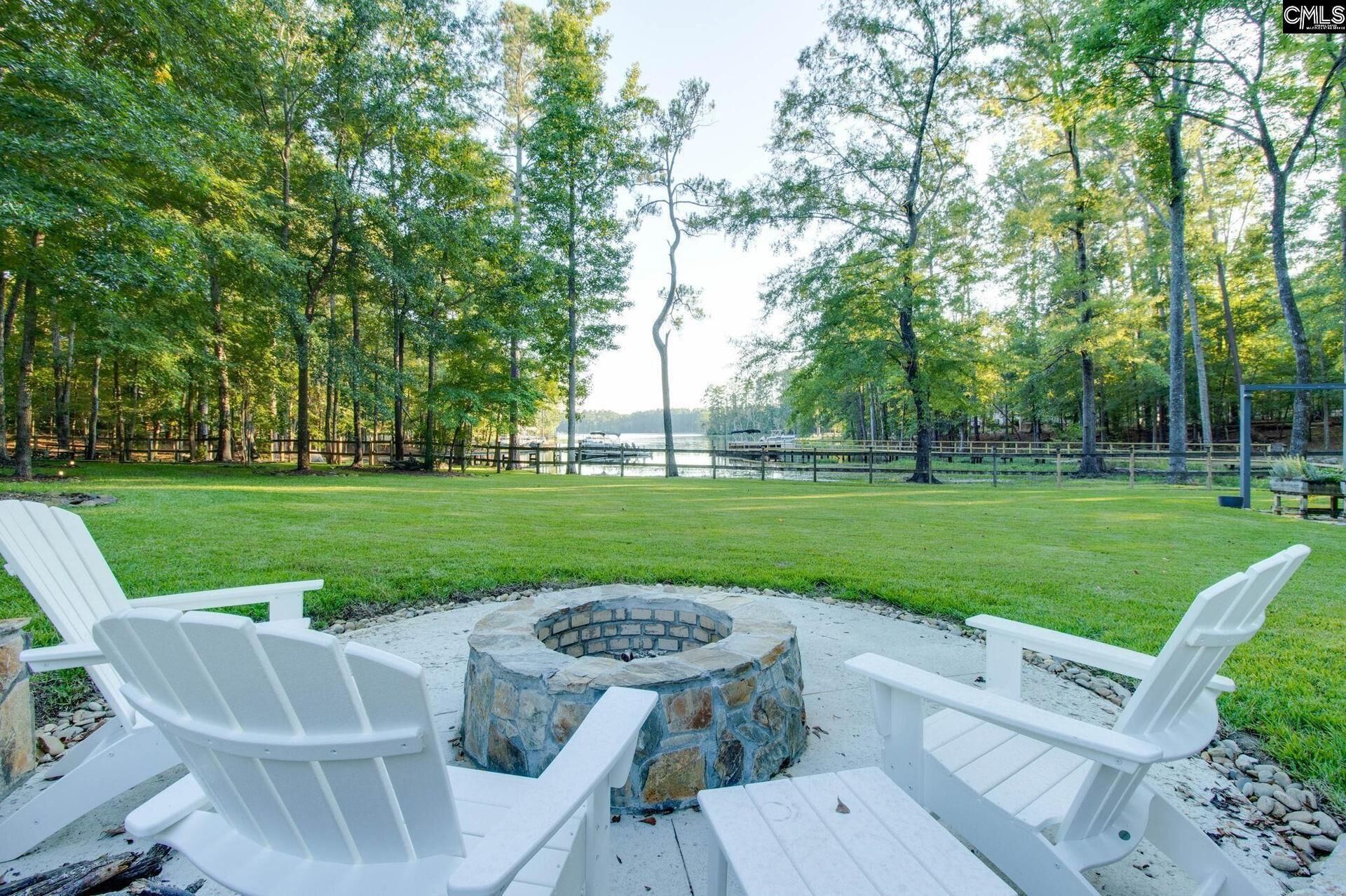 The Retreat at Lake Murray w/ direct lake access offers stunning views for R&R.