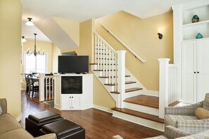 Taulutelevisio, takka