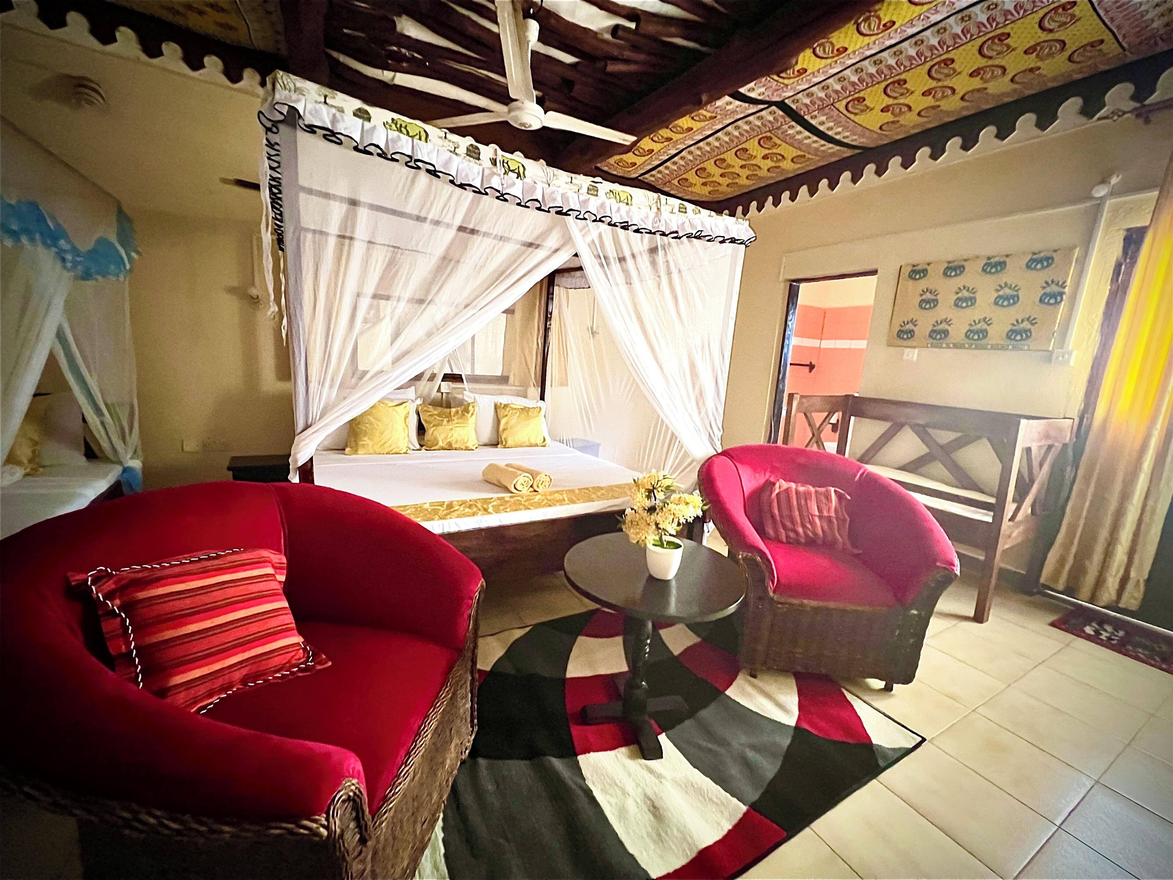 3 makuuhuonetta, silitysrauta/-lauta, ilmainen Wi-Fi, vuodevaatteet