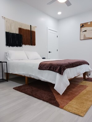 2 bedrooms, free WiFi, bed sheets, wheelchair access