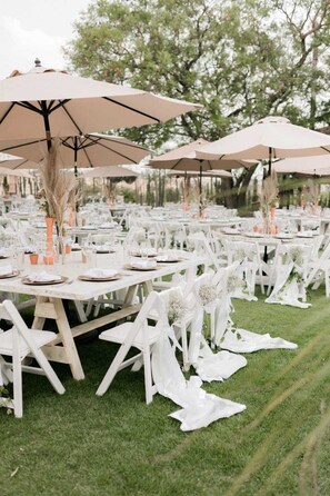 Outdoor banquet area - Hacienda Maria Eugenio (Silao)