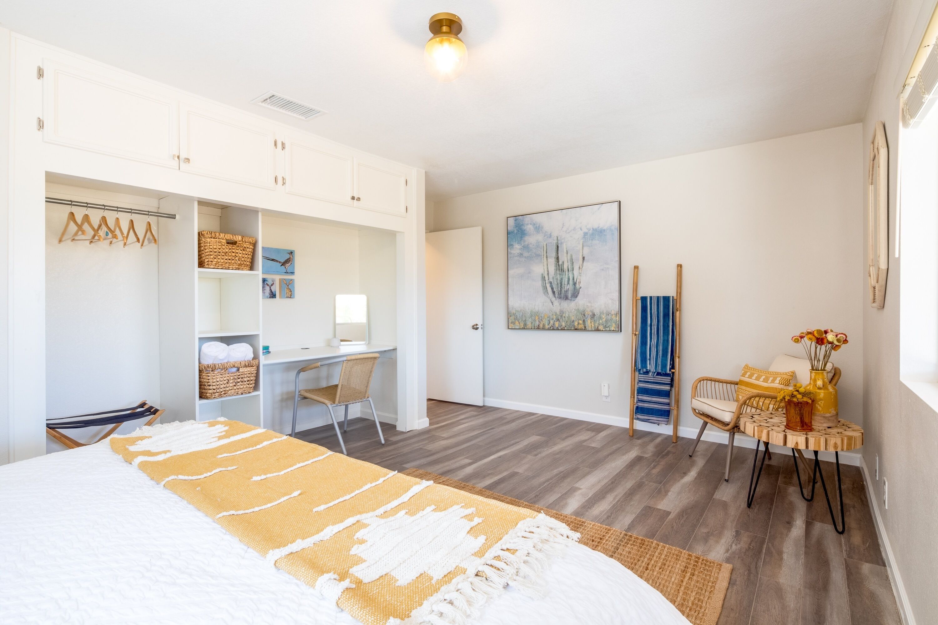 บ้านพัก, 2 ห้องนอน | 2 ห้องนอน, ห้องพักตกแต่งอย่างมีเอกลักษณ์, ตกแต่งพิเศษโดยเฉพาะ, Wi-Fi ฟรี