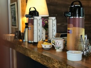 Free daily on-the-go breakfast