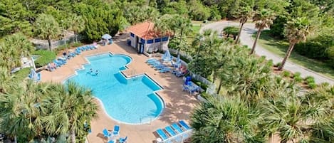 Appart'hôtel, 2 chambres | Piscine