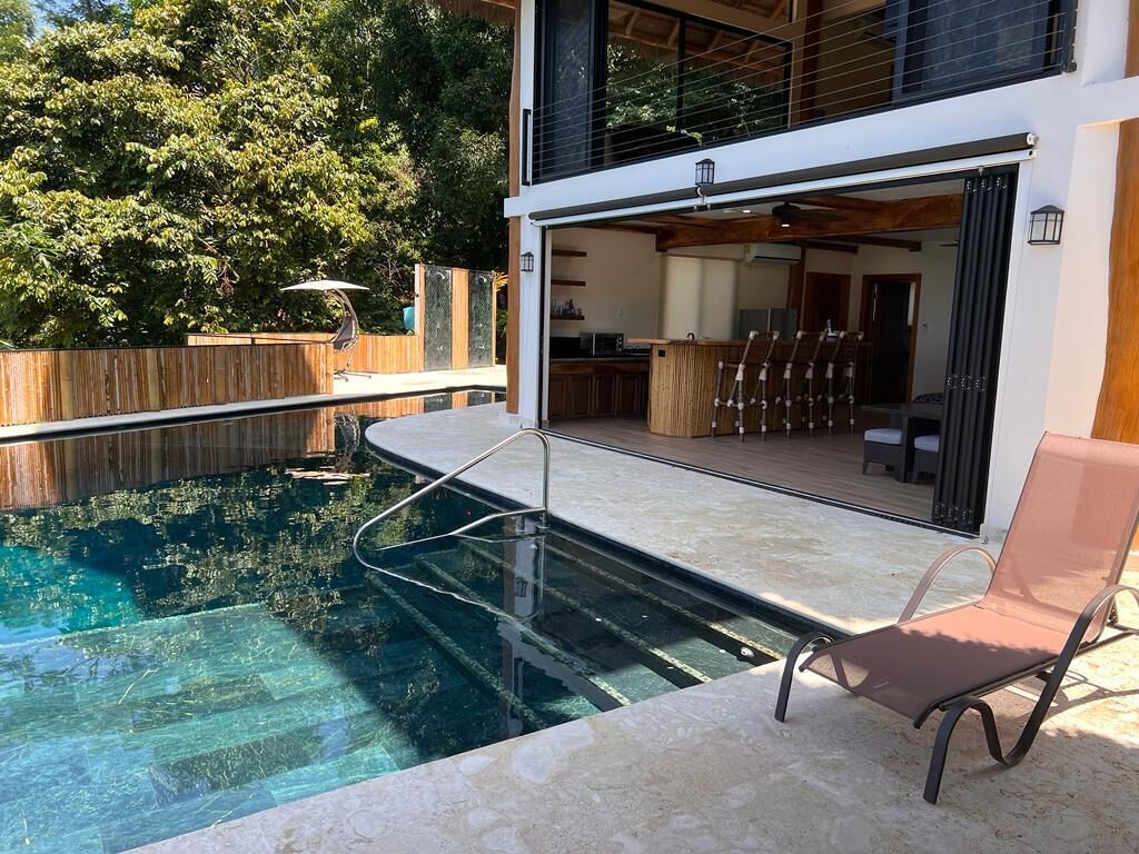 Alberca al aire libre 