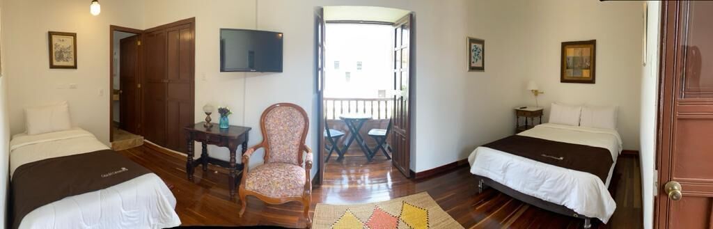 Wifi gratis y ropa de cama 