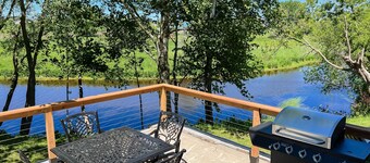 Relax N Rentals Waterfront 2 BR LW Algoma WI kayaks Grill Fire Pit