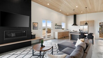 บ้านพัก, 2 ห้องนอน | บริเวณนั่งเล่น