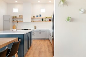 House, 1 Bedroom | Private kitchen | Fridge, oven, coffee/tea maker - Back Haus - Views, Dark Skies And Fire Pit! 1 Bedroom Home by RedAwning (Joshua Tree)