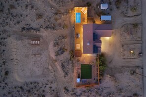 House, 4 Bedrooms | Exterior - Rancho Nopales Jt - Pool, Hot Tub, Hammocks, Fast Wifi + Views! 4 Bedroom Home by RedAwning (Joshua Tree)