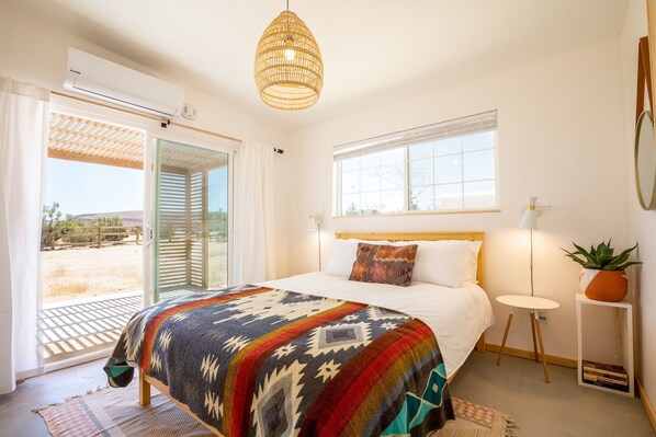 2 habitaciones, decoración personalizada y muebles diferentes